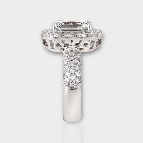 2 Carat Lab Grown Diamond Ring - Picture 8 of 9